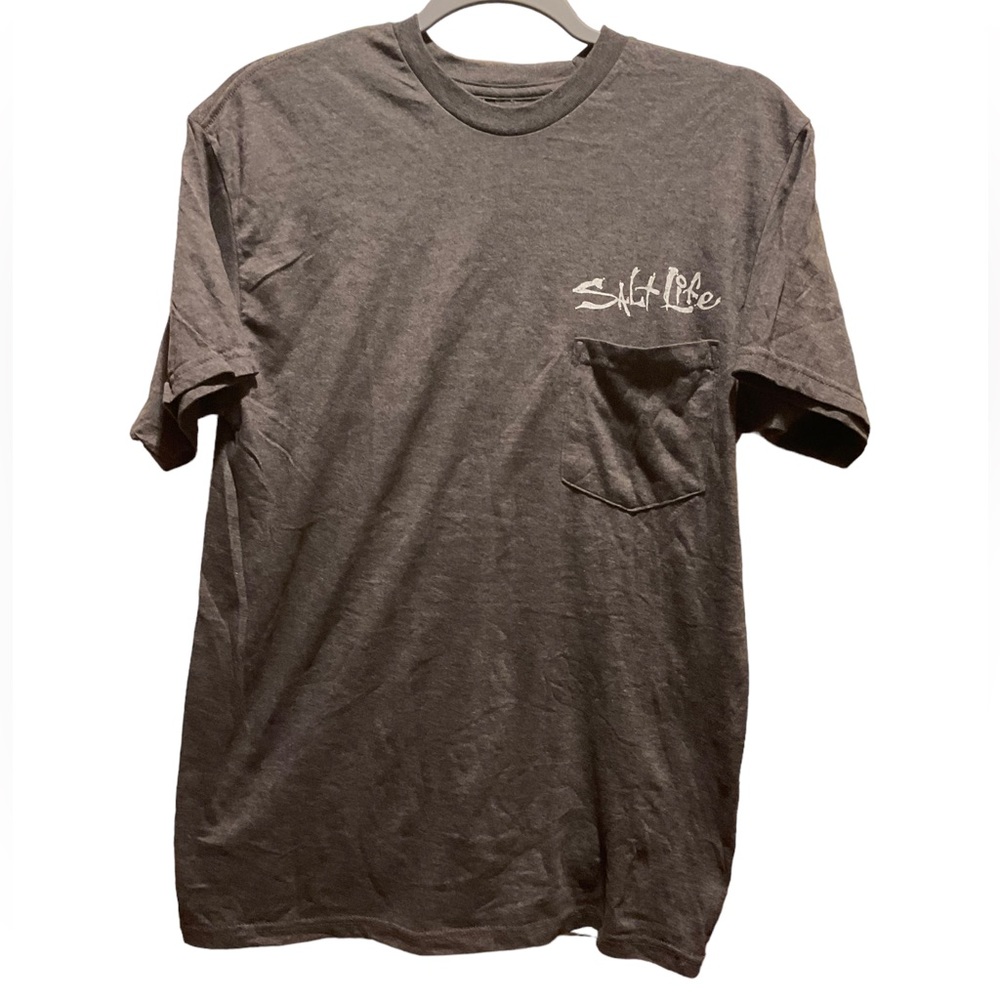 NWT Salt Life Grey Graphic T Shirt